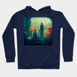 Pathway at the forest Hoodie